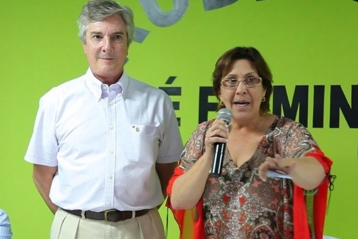 Fernando Collor e Célia Rocha