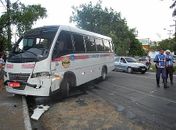 Acidente na Durval de Góes Monteiro.