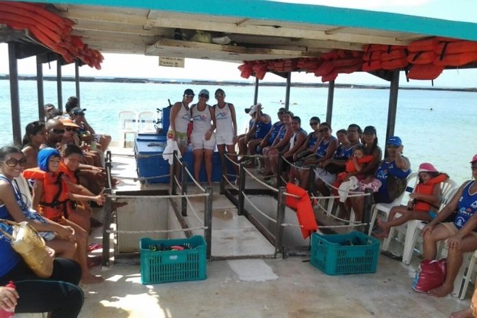 Atividade foi encerrada com passei de barco