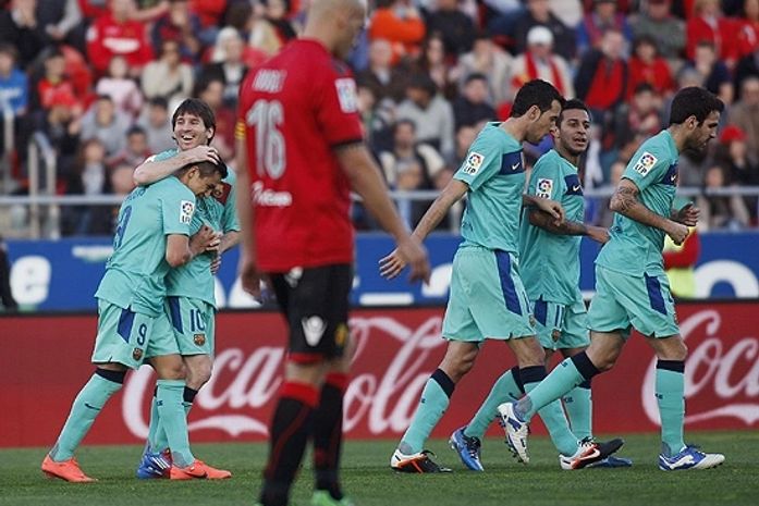 Messi supera recorde de Ronaldo no Barcelona