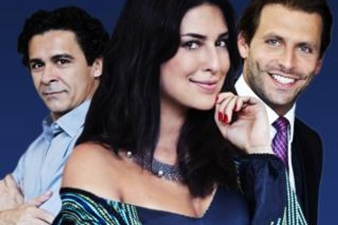 Henri Castelli e Fernanda Paes Leme em MEU EX IMAGINÁRIO