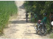Militares estiveram no local do crime
