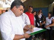 Reforma do ginásio poliesportivo e iniciado em Palmeira dos Índios