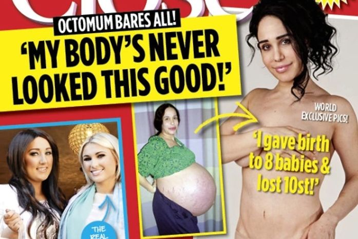 Nadya Suleman na 'Closer Magazine'