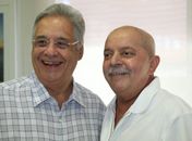 Ex-presidentes se encontraram em hospital