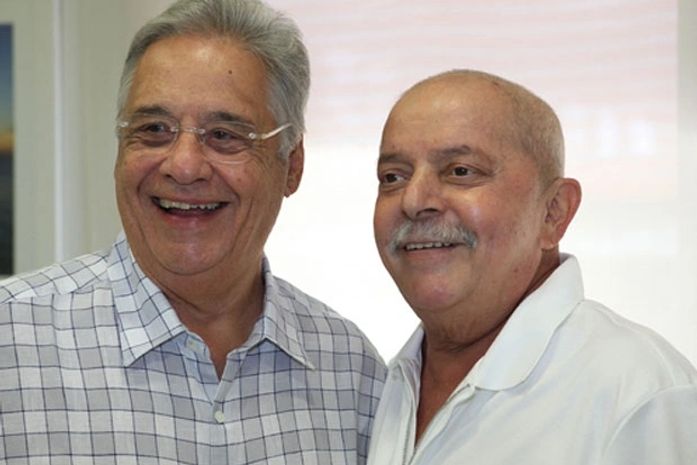Ex-presidentes se encontraram em hospital