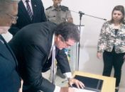 Ministro da Justiça, José Eduardo Cardoso, e governador Teotonio Vilela Filho (PSDB)