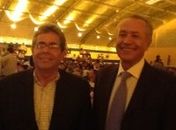 0s médicos Renato Rezende(pai do prefeito empossado Renatinho) e José Wanderley Neto