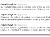 Jaque Khury escracha Pânico e Legendários no twitter