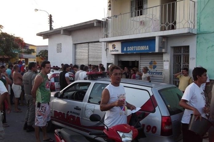 Assalto casa lotérica