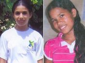 Irmãs Cícera Beatriz dos Santos, 12, e Samara Oliveira dos Santos, 14. 