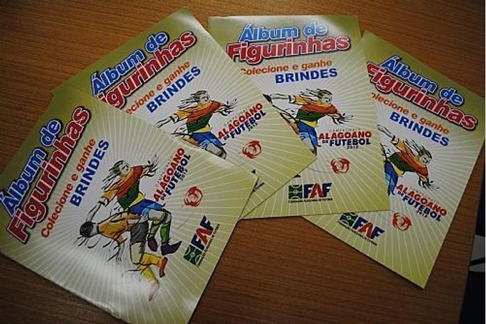 Federação lança o álbum do Campeonato Alagoano