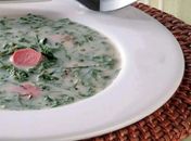 Para começar a semana light, prepare um delicioso caldo verde