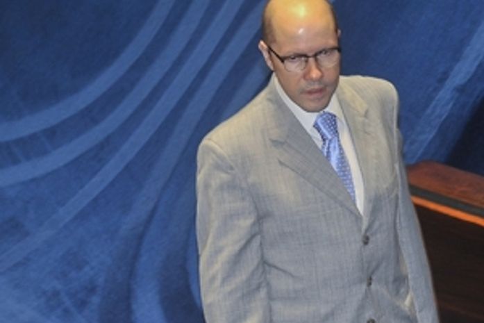 O líder do DEM no Senado, Demóstenes Torres