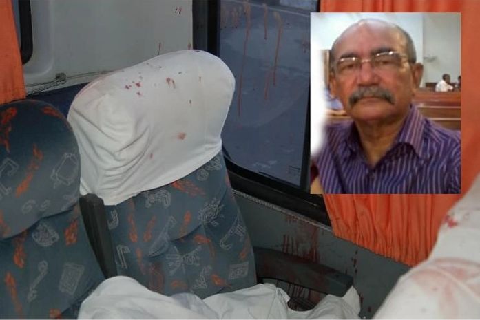Tenente Cavalcante (destaque) foi morto dentro de ônibus