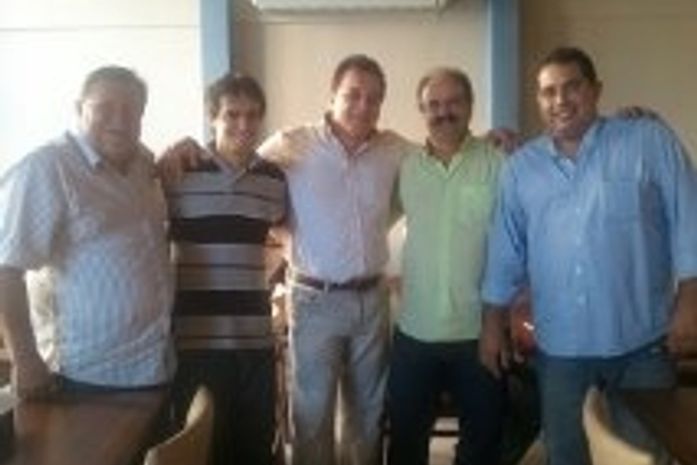 Anizão, Lelo Maia, Galba Novaes,José Márcio e Adeilson Bezerra