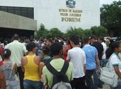 Estudantes protestam saída do presídio em Arapiraca 