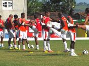 Treino do Corinthians Alagoano