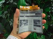 O jornal do futuro; do papel para o plástico!