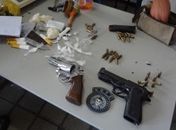 Operação apreende cocaína, maconha, crack e armas