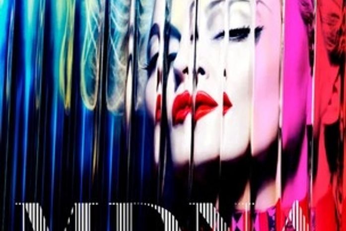 Capa do disco 'MDNA', da cantora Madonna