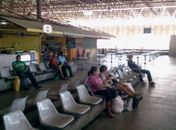 Movimento tranquilo no terminal rodoviário da capital alagoana