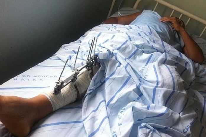 Família de gari atropelado pede doações através das redes sociais