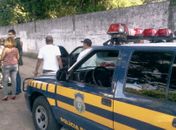 Equipe da PRf foi ao local da ocorrência