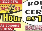 Rodízio de cerveja todos os dias!