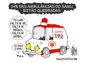 Servidores do SAMU pedem melhorias e retiradas de ambulâncias sucateadas