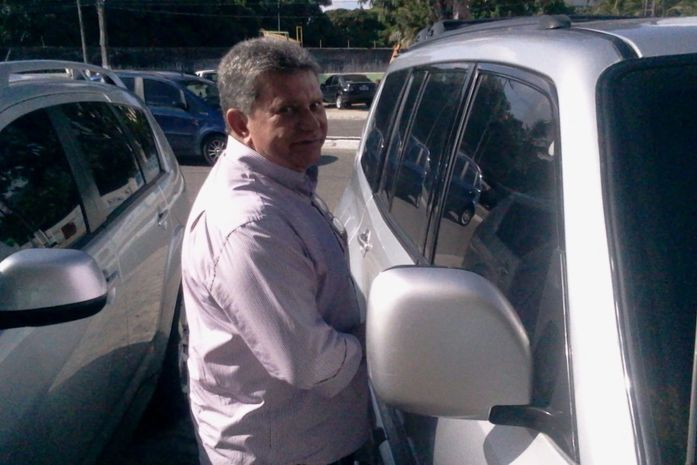 Cícero Ferro após depoimento