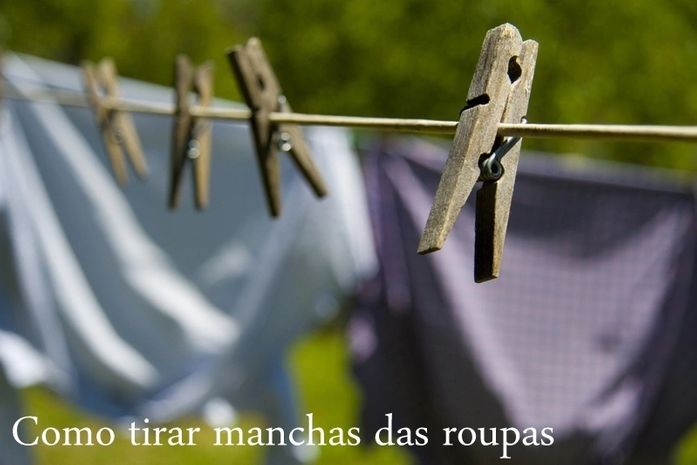 Terça do Lar: como tirar manchas das roupas