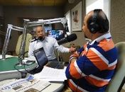 Messias dando entrevista a Radio O Jornal