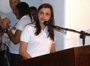 Juliana Almeida é a presidente estadual do PMDB Mulher