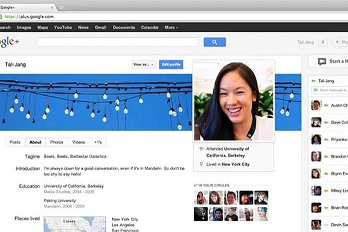 Google+ lança foto de capa inspirada na Linha do Tempo do Facebook