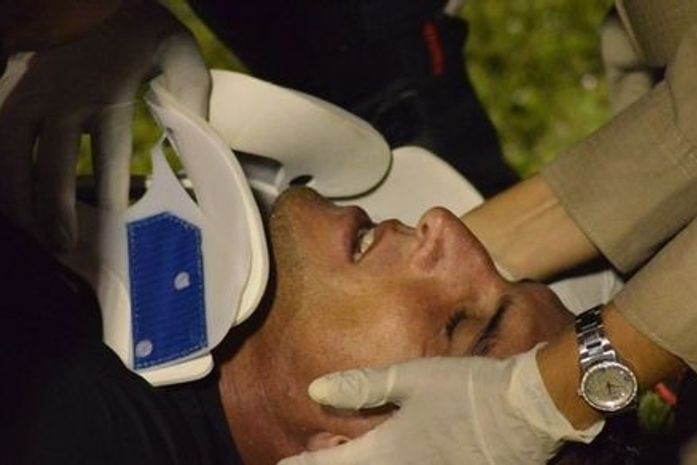 Ex-goleiro do CSA passa bem após pancada na cabeça durante jogo