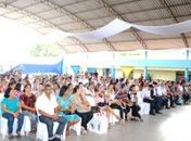 Auditorio cheio para ouvir Luciano Barbosa em Campo Alegre