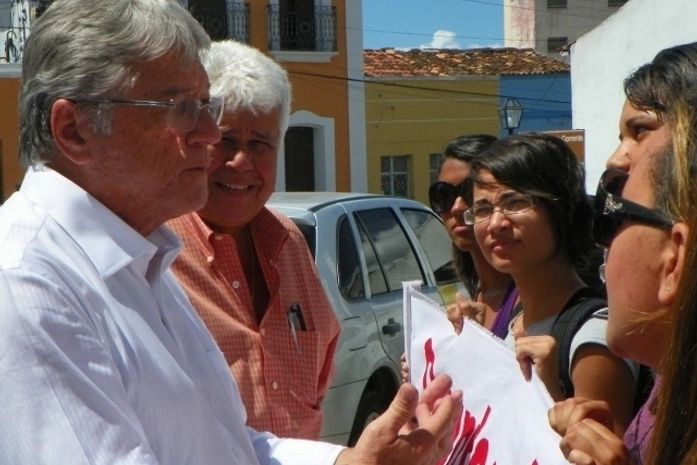 Teotonio Vilela conversou com estudantes 