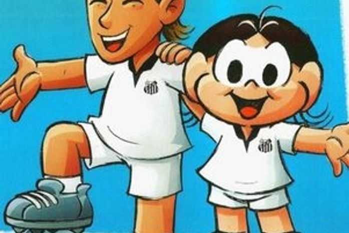 No Twitter, Maurício de Sousa divulga personagem de Neymar