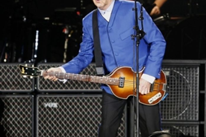 Paul McCartney se apresenta em Montevidéu com
a turnê 'On the run'