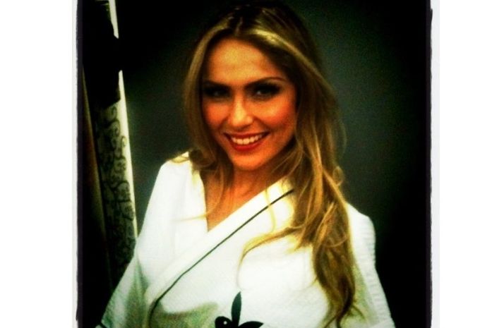 Ex-BBB Renata começa a fotografar para a Playboy. Veja