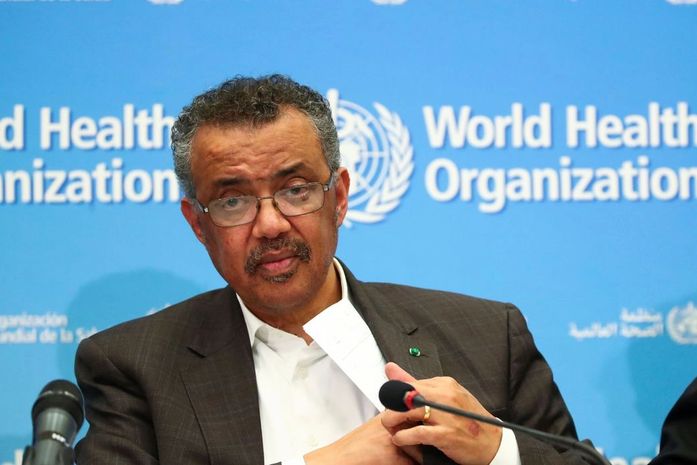 Presidente da OMS diz que COVID-19 está avançando