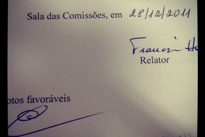 Assinatura em parecer é questionada na Câmara de Maceió