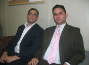 Advogados Ronnie Reyner e Rodrigo Monteiro