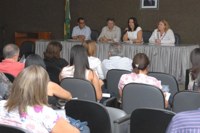 Reunião aconteceu na Escola Técnica de Saúde Valéria Hora