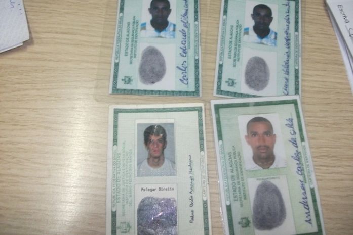 Carteiras utilizadas