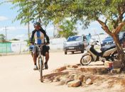Ciclista recebe apoio para percorrer 100 mil km