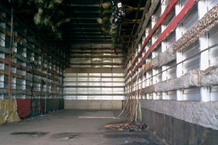 Droga estava no interior do caminhão