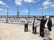 Nonô acompanhou serviços executados no presídio
