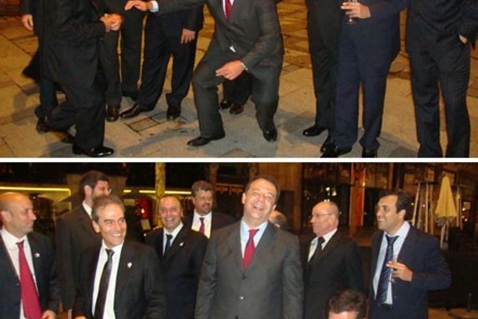 Garotinho divulga fotos de Cabral com Cavendish da Delta